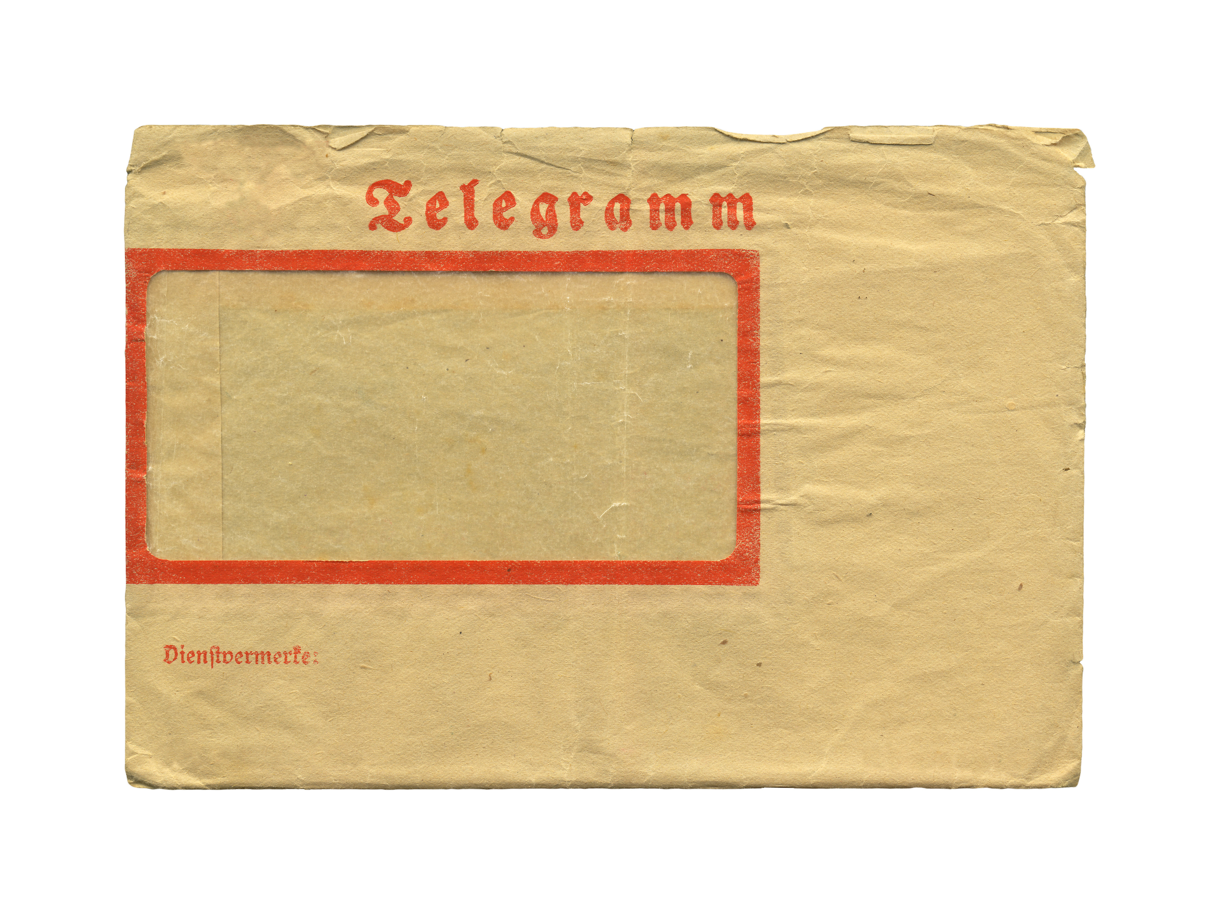 Deutsche Post hat Telegramm eingestellt